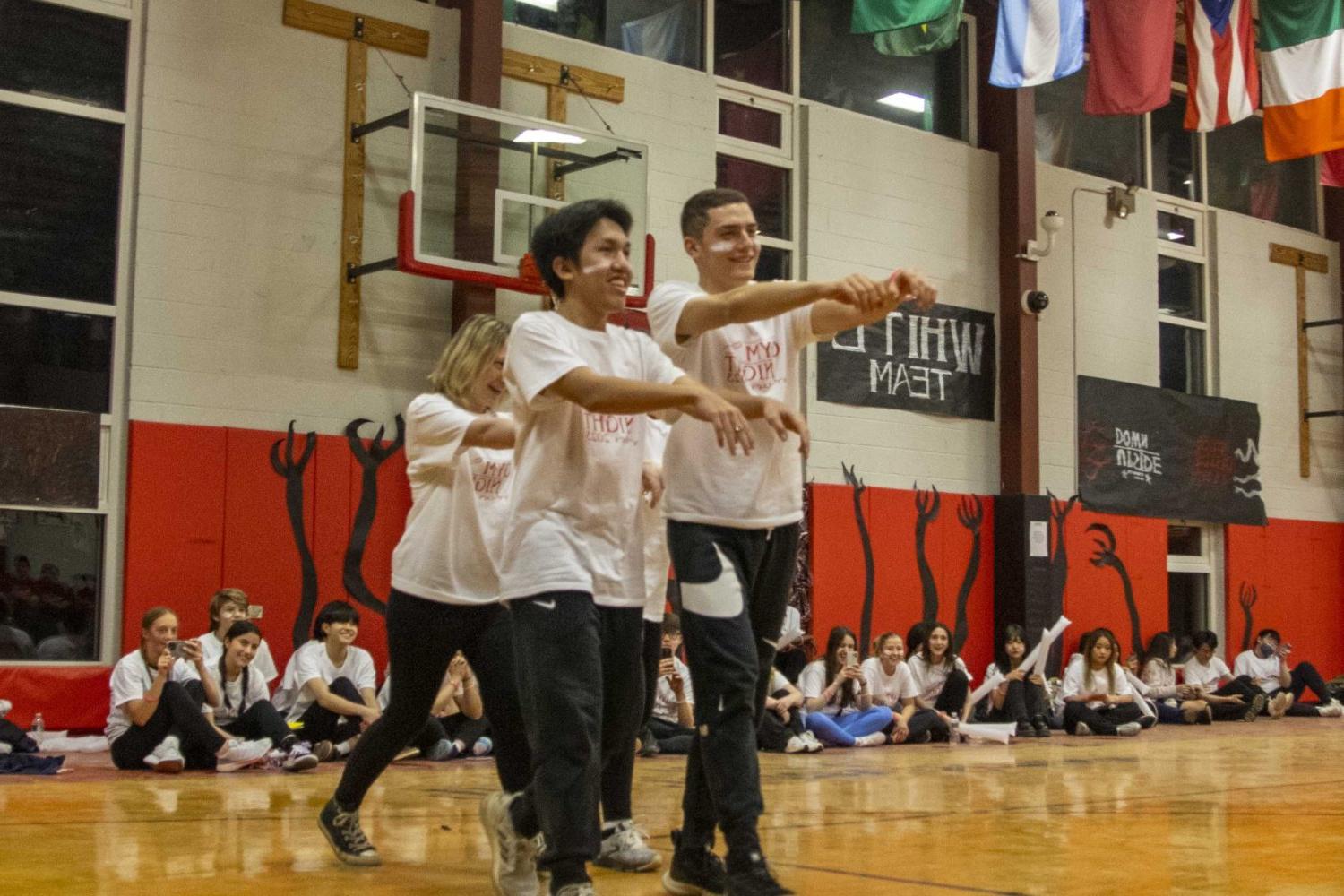 Knox Gym Night Red vs. White Skits